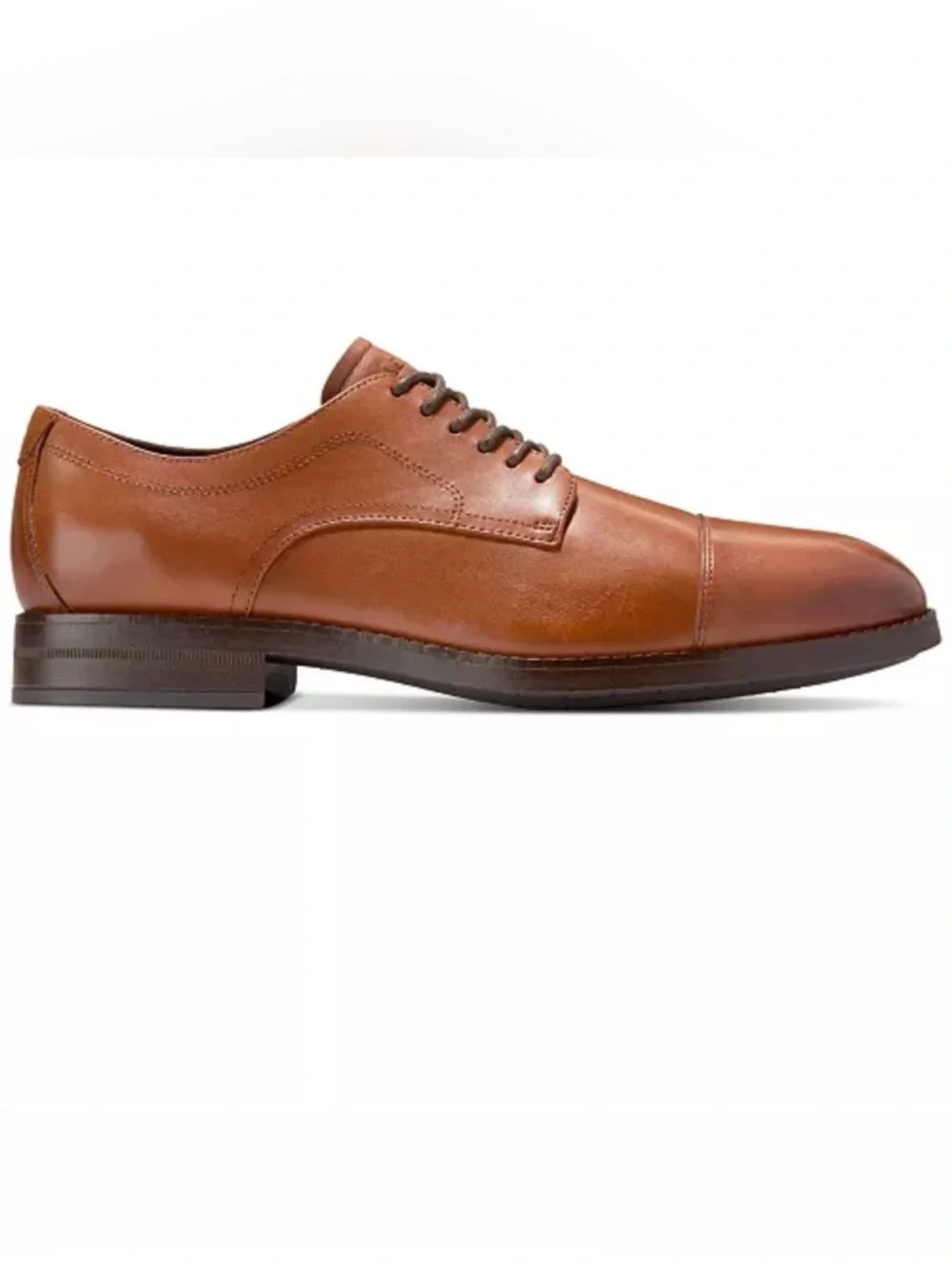 Cole haan Mens Harmon grand cap Oxford in British tan • 8.5